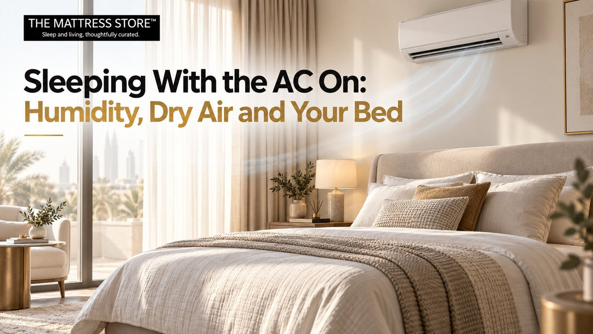 Sleeping With the AC On: Humidity, Dry Air and Your Bed