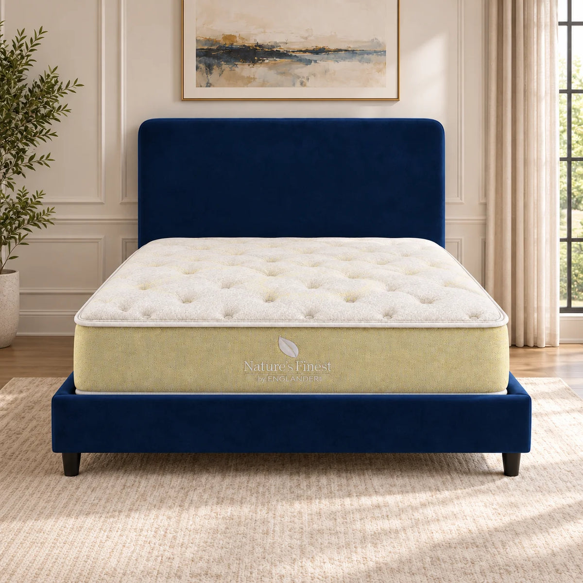 Nature's Finest Latex Tight Top Mattress by Englander