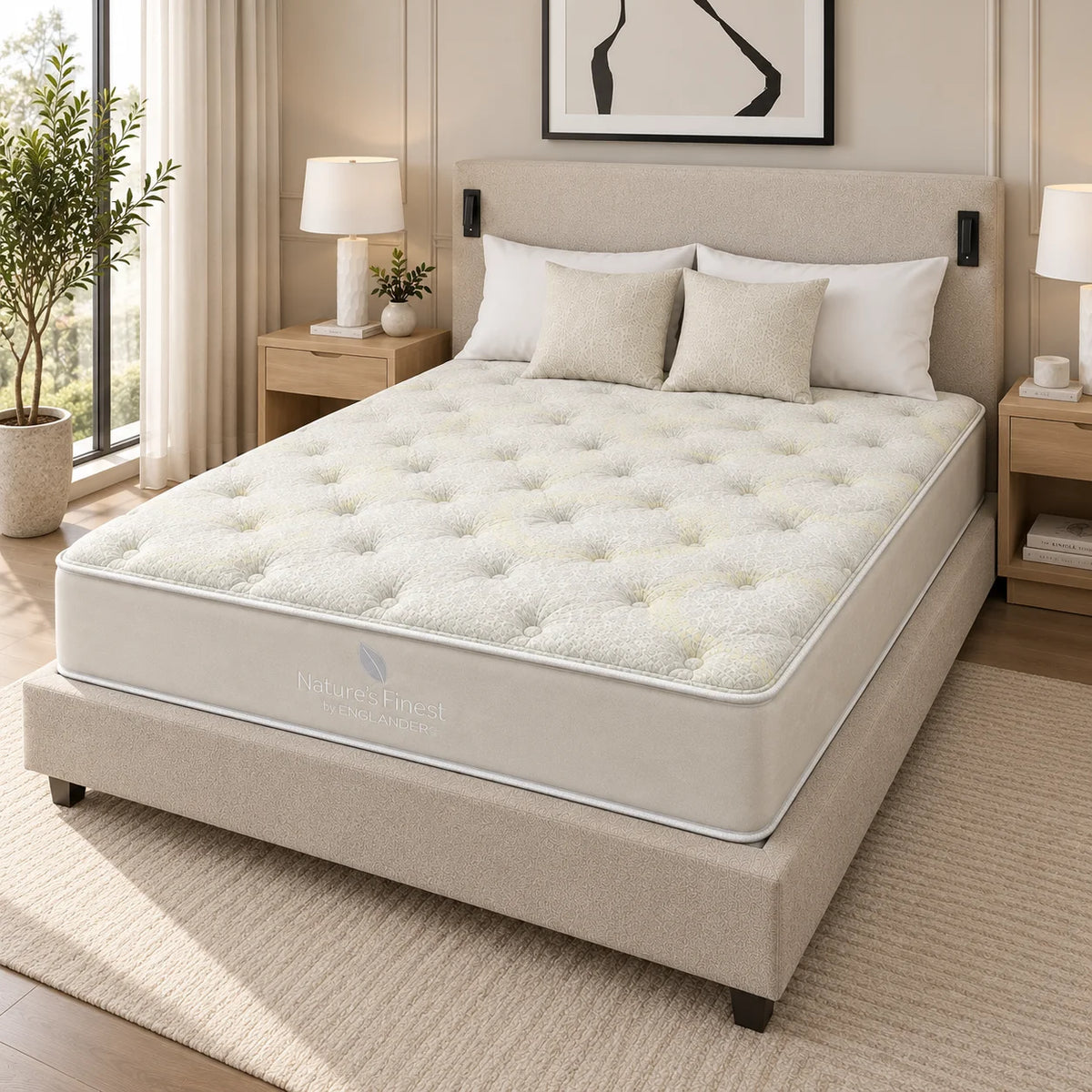 Nature's Finest Latex Tight Top Mattress by Englander