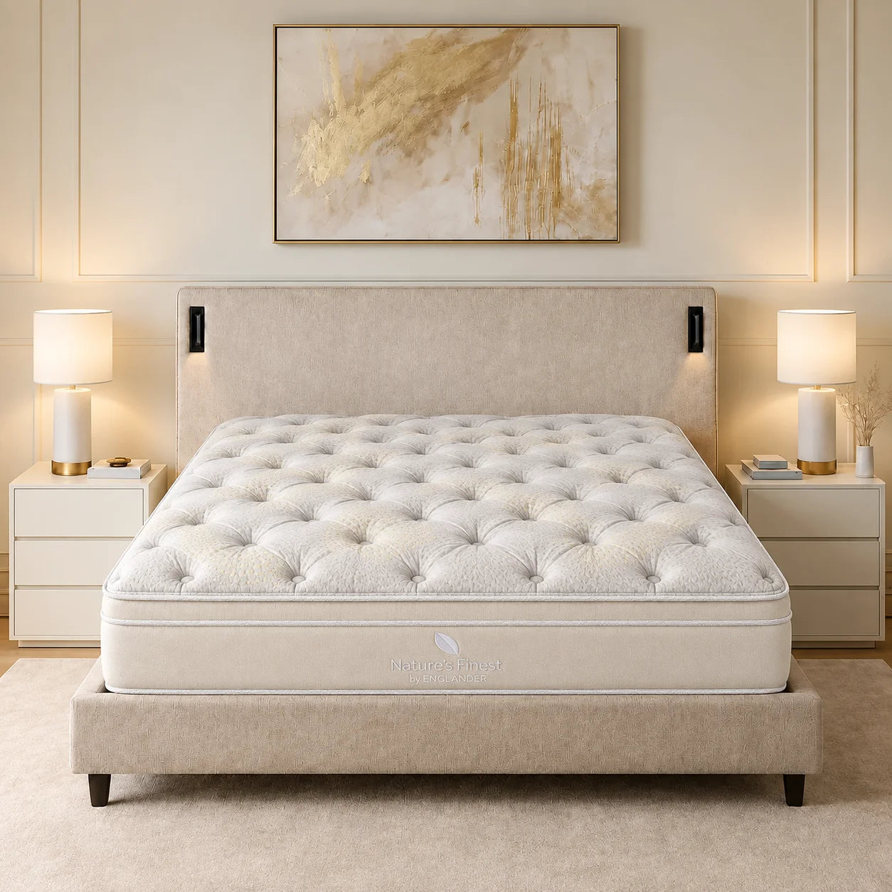 Nature's Finest Latex Euro Top Mattress by Englander