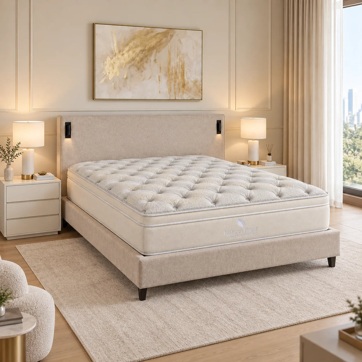 Nature's Finest Latex Euro Top Mattress by Englander