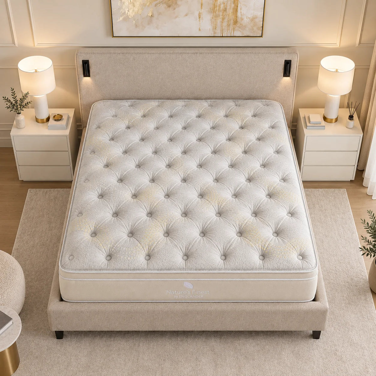Nature's Finest Latex Euro Top Mattress by Englander