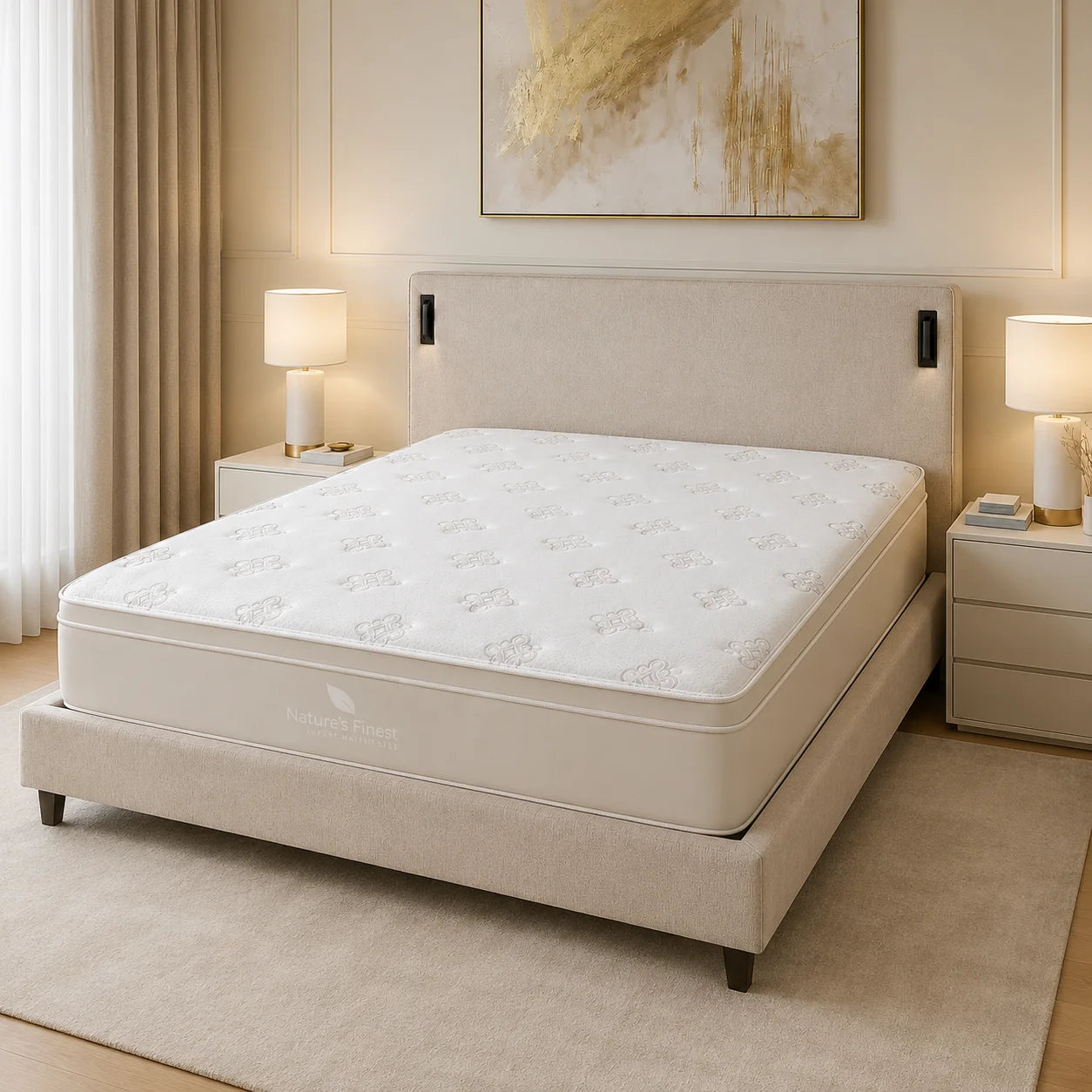 Nature's Finest Latex Euro Top Mattress by Englander