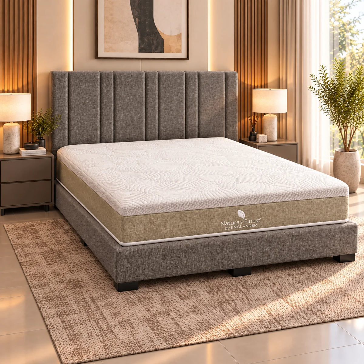 Nature's Finest Plush Mattress by Englander