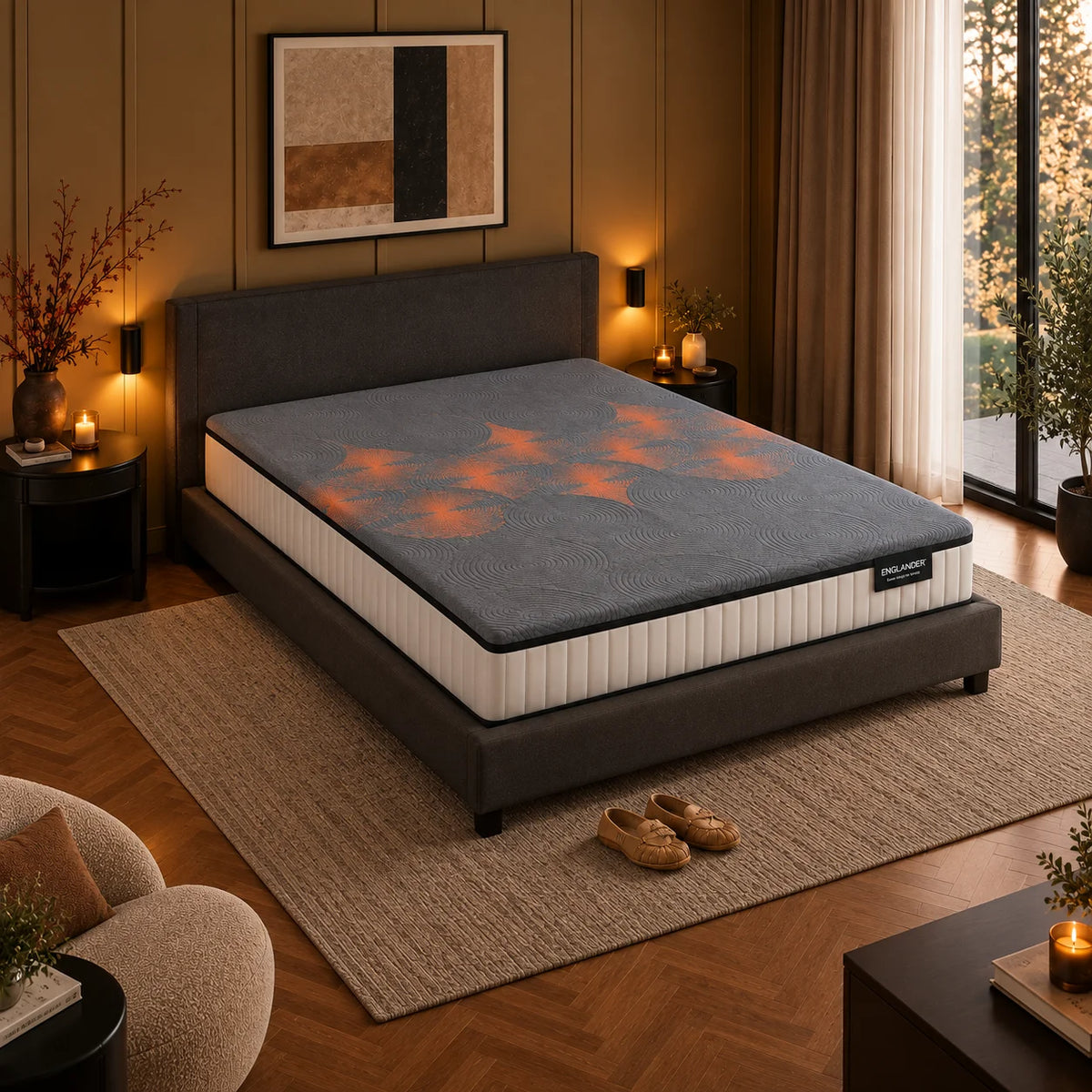 Sotheby's Firm With Talalay Latex Mattresses by Englander