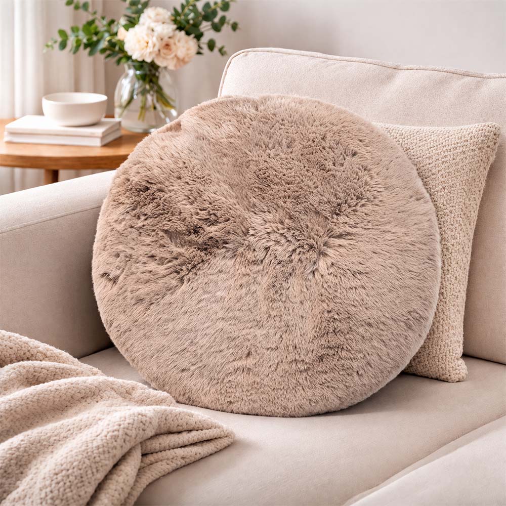 CU003 Cushion Medium Fabric FUR - 04 by Campo de' Fiori