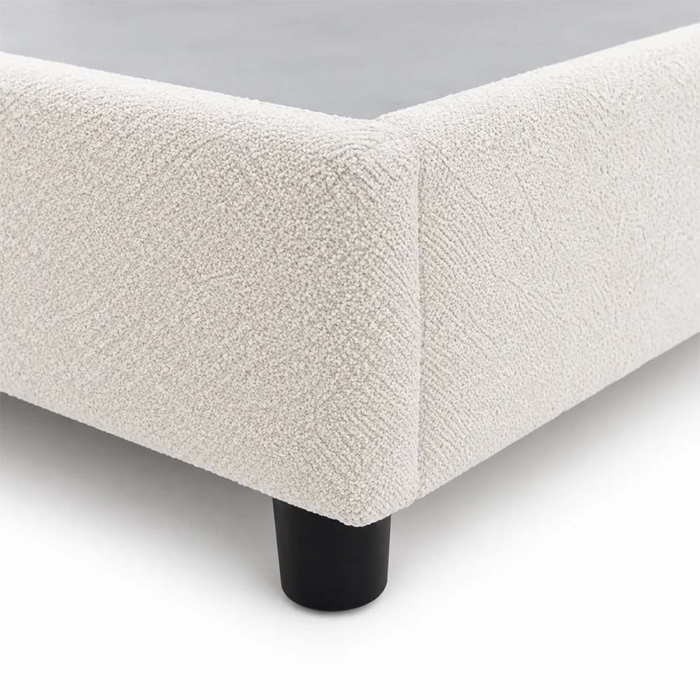 Harvey Supreme Collection Storage Bed 150 Cm X 200 Cm (Usa - Queen / Uk - King) Headboard Height 100 Cm Buckle C13 White by The Mattress Store