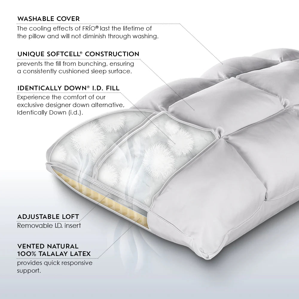 Sub-0 SoftCell Chill Latex Pillow by PureCare