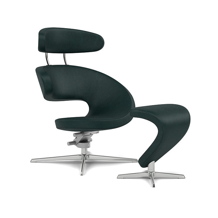 Peel with Footrest Chair by Varier