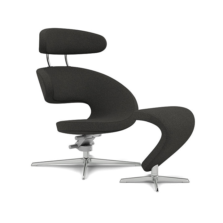 Peel with Footrest Chair by Varier