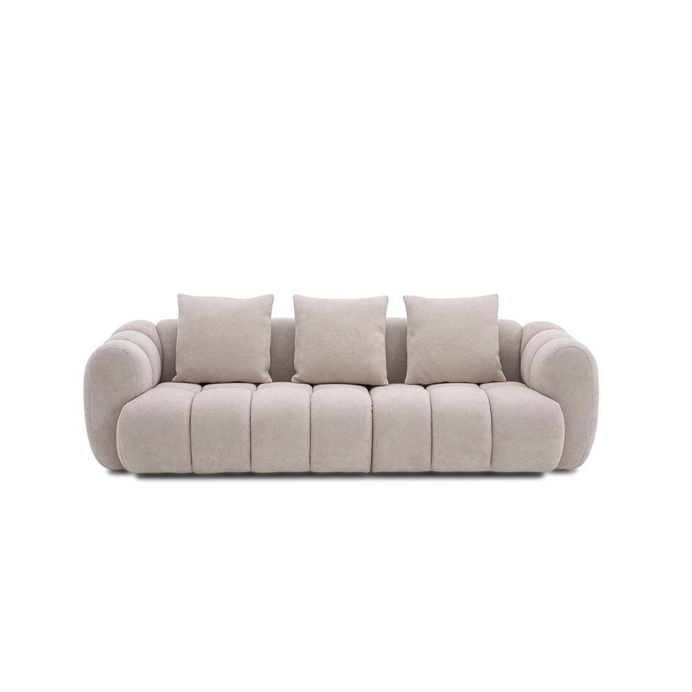5396 Sofa 3 Seater Cream by Campo de' Fiori
