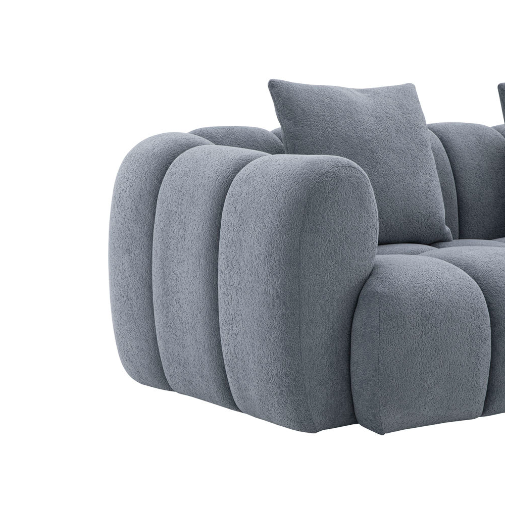 5396 Sofa 2 Seater Blue by Campo de' Fiori