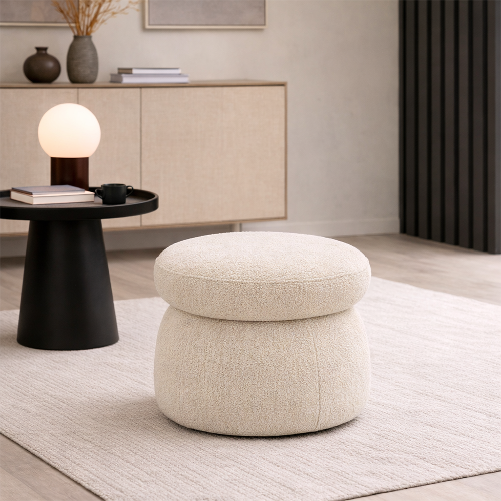 5529 Ottoman White by Campo de' Fiori