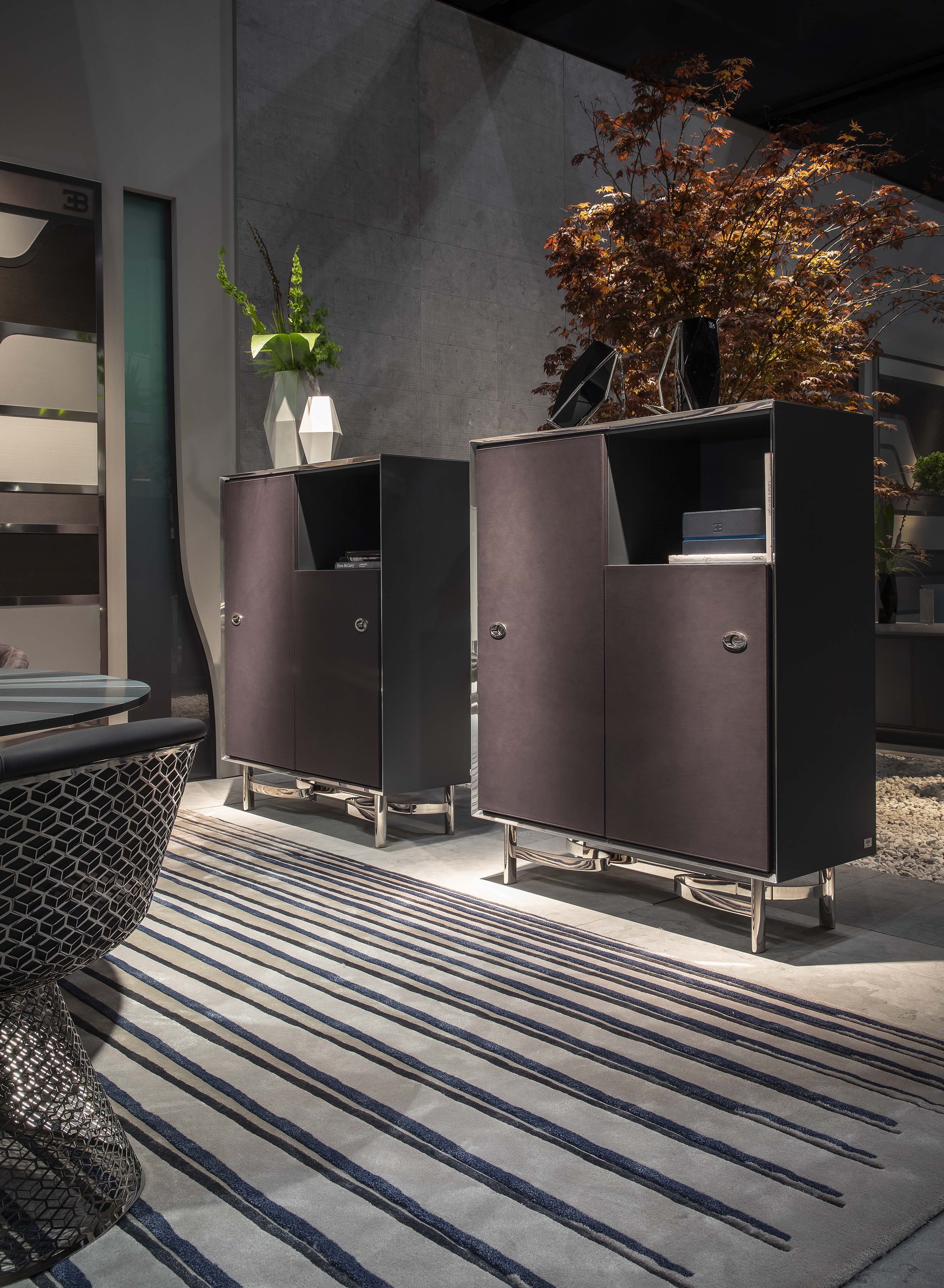 Monaco Tall Cabinet By Bugatti Home