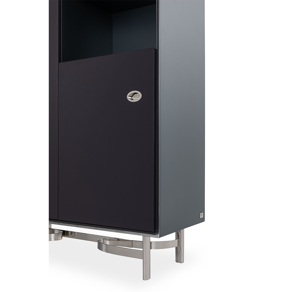 Monaco Tall Cabinet By Bugatti Home