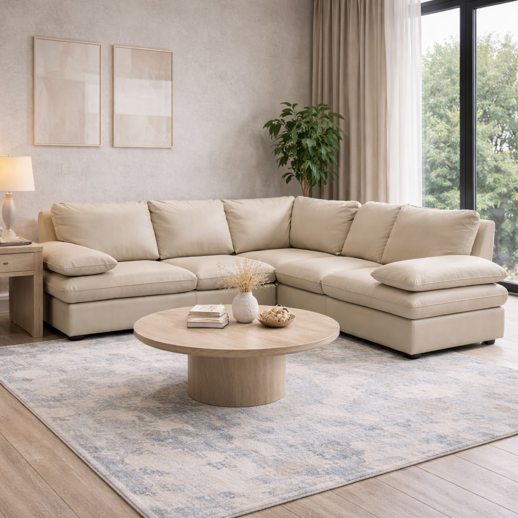 America Sofa Corner Composition Right by Chateau D'Ax