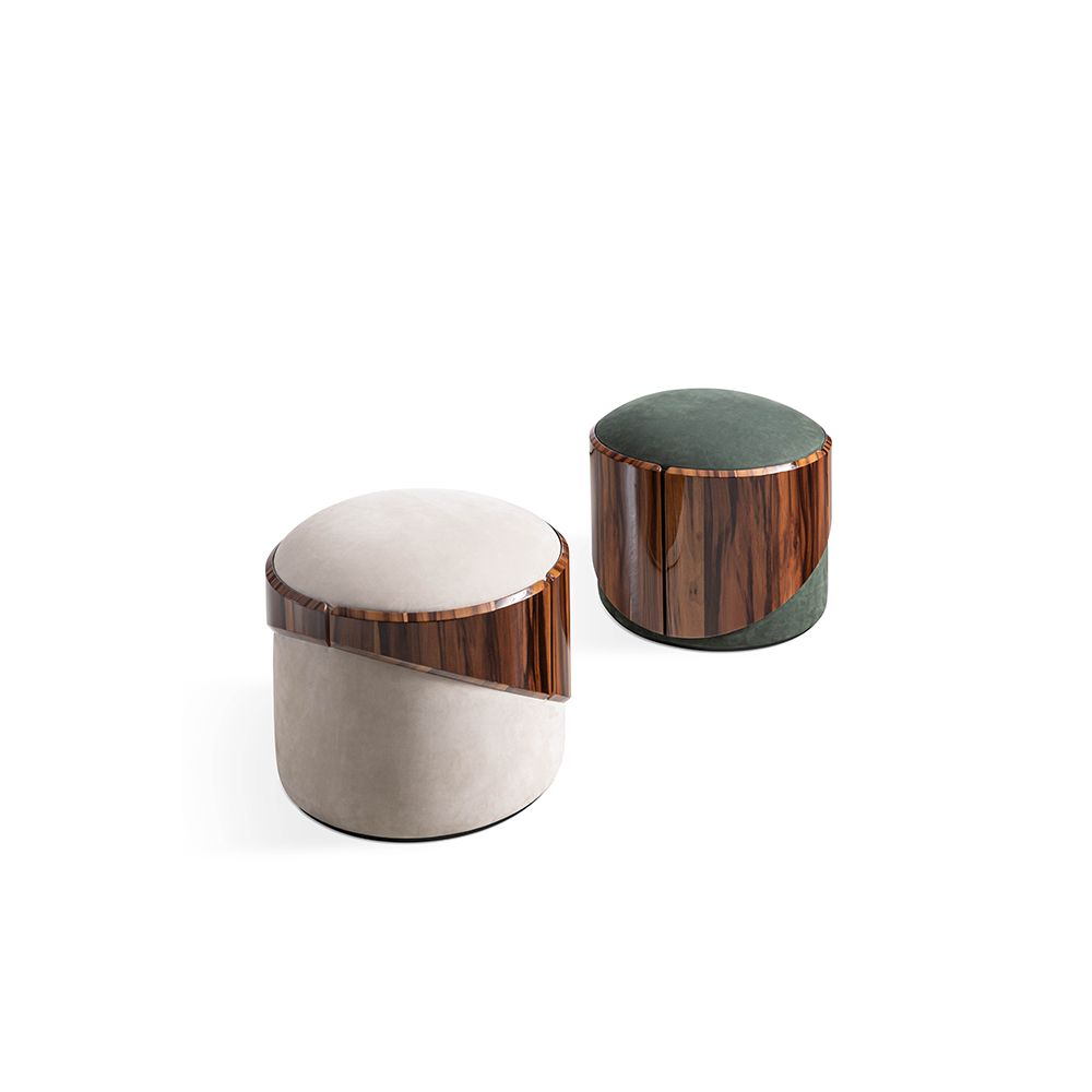 Ryde Ottoman by Bentley Home