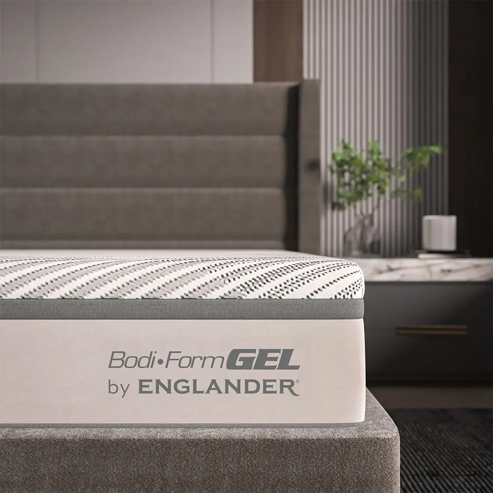Bodiform Gel Mattress by Englander - focus