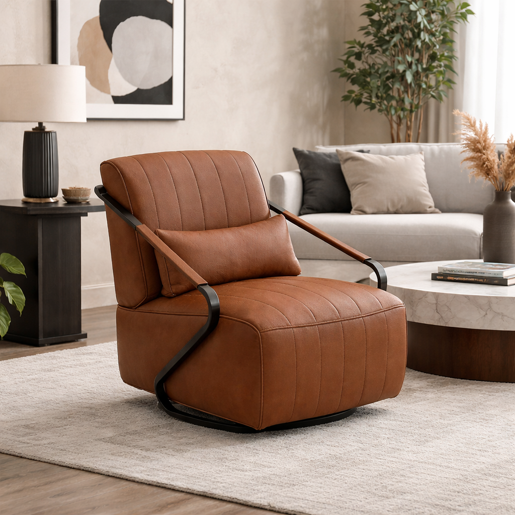 CDF806 Swivel Chair by Campo de' Fiori