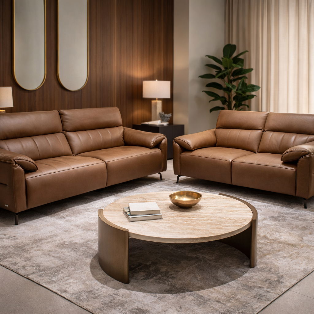CDF809 Recliner Sofa Set by Campo de' Fiori