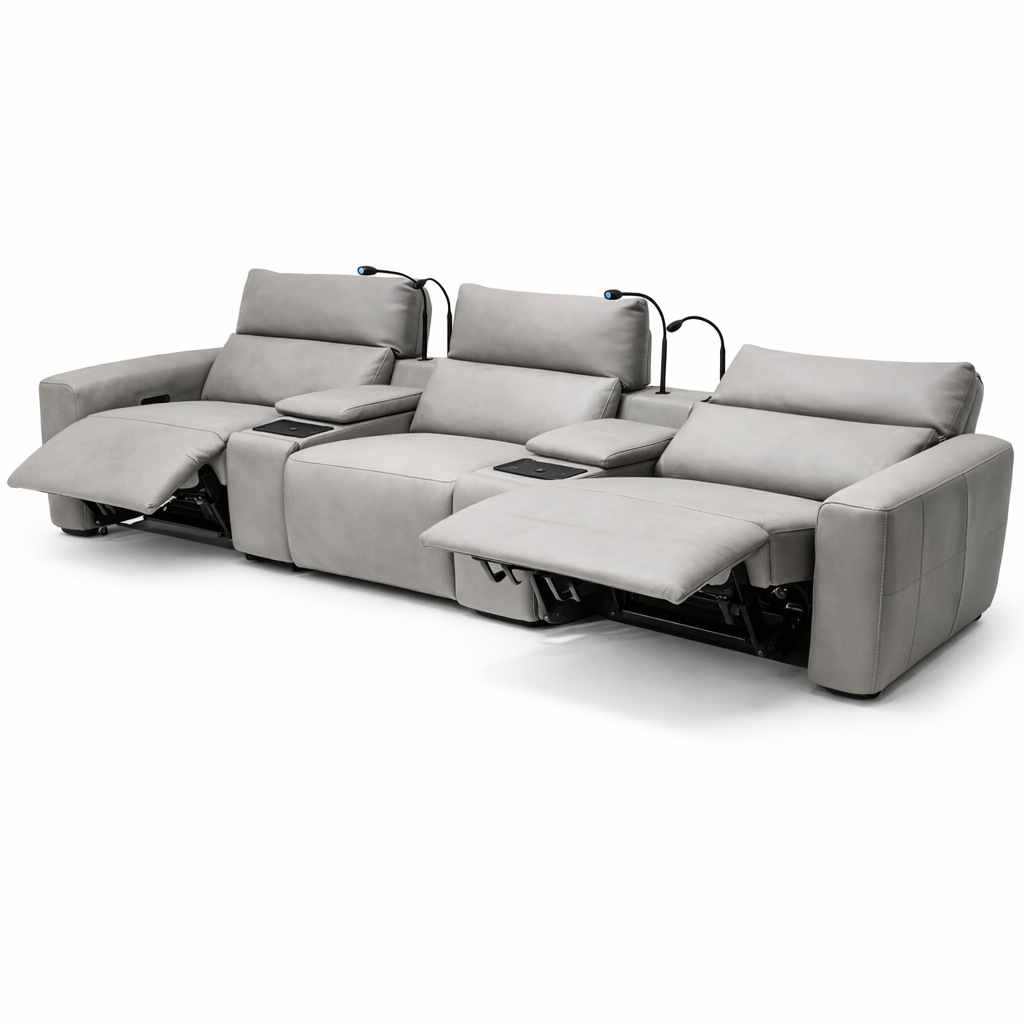 CDF849 Recliner Sofa 3 Seater by Campo de' Fiori