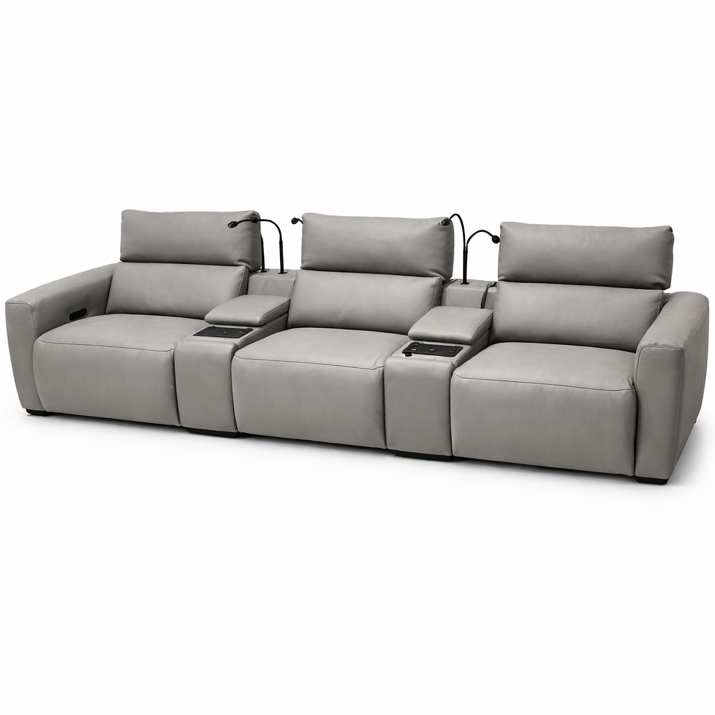 CDF849 Recliner Sofa 3 Seater by Campo de' Fiori