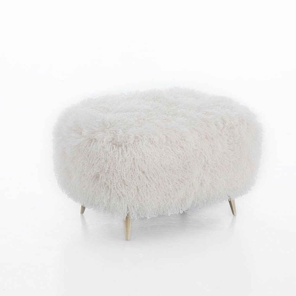 CL387 Armchair with Ottoman by Campo de' Fiori