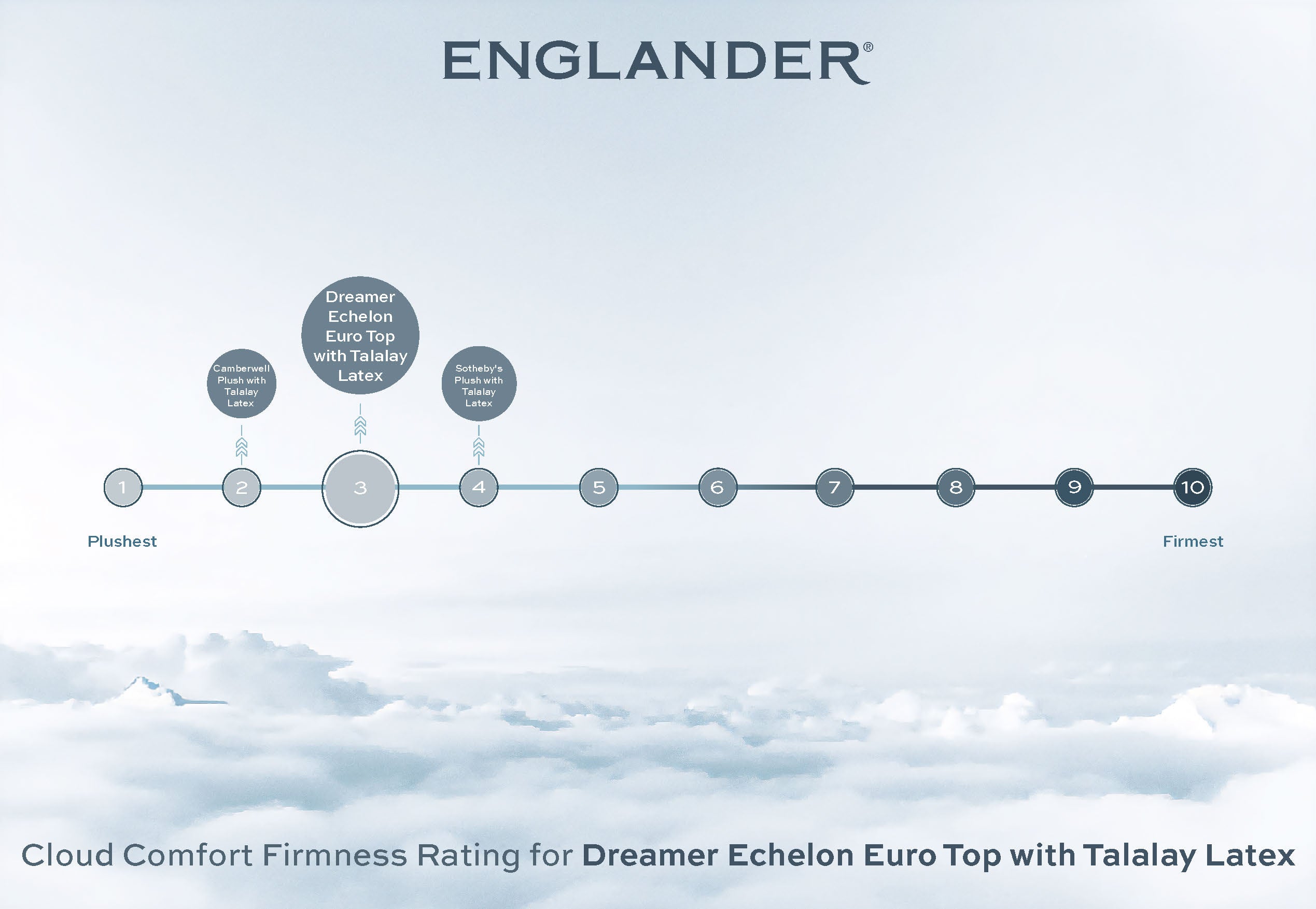 Dreamer Echelon Euro Top Mattress by Englander