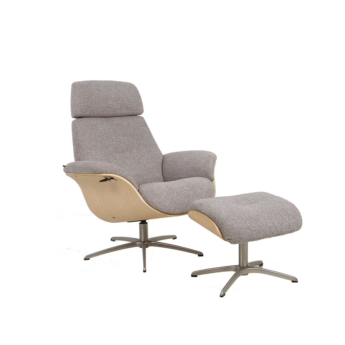 Falcon Manual Recliners with Foot Stool By Fjords