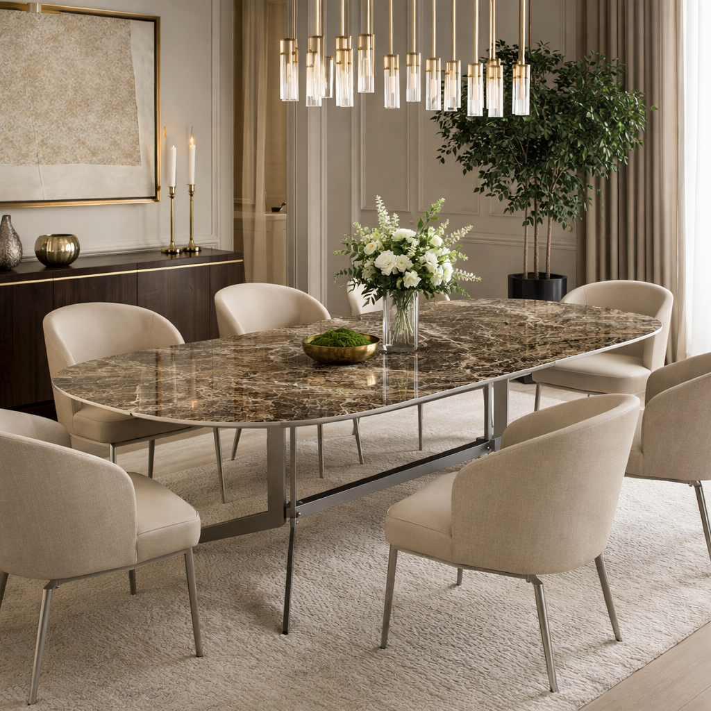 Lambert Dining Table by Chateau d'Ax Italia