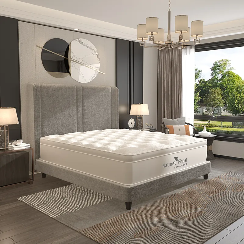 Nature's Finest Euro Top Mattress by Englander - Side view