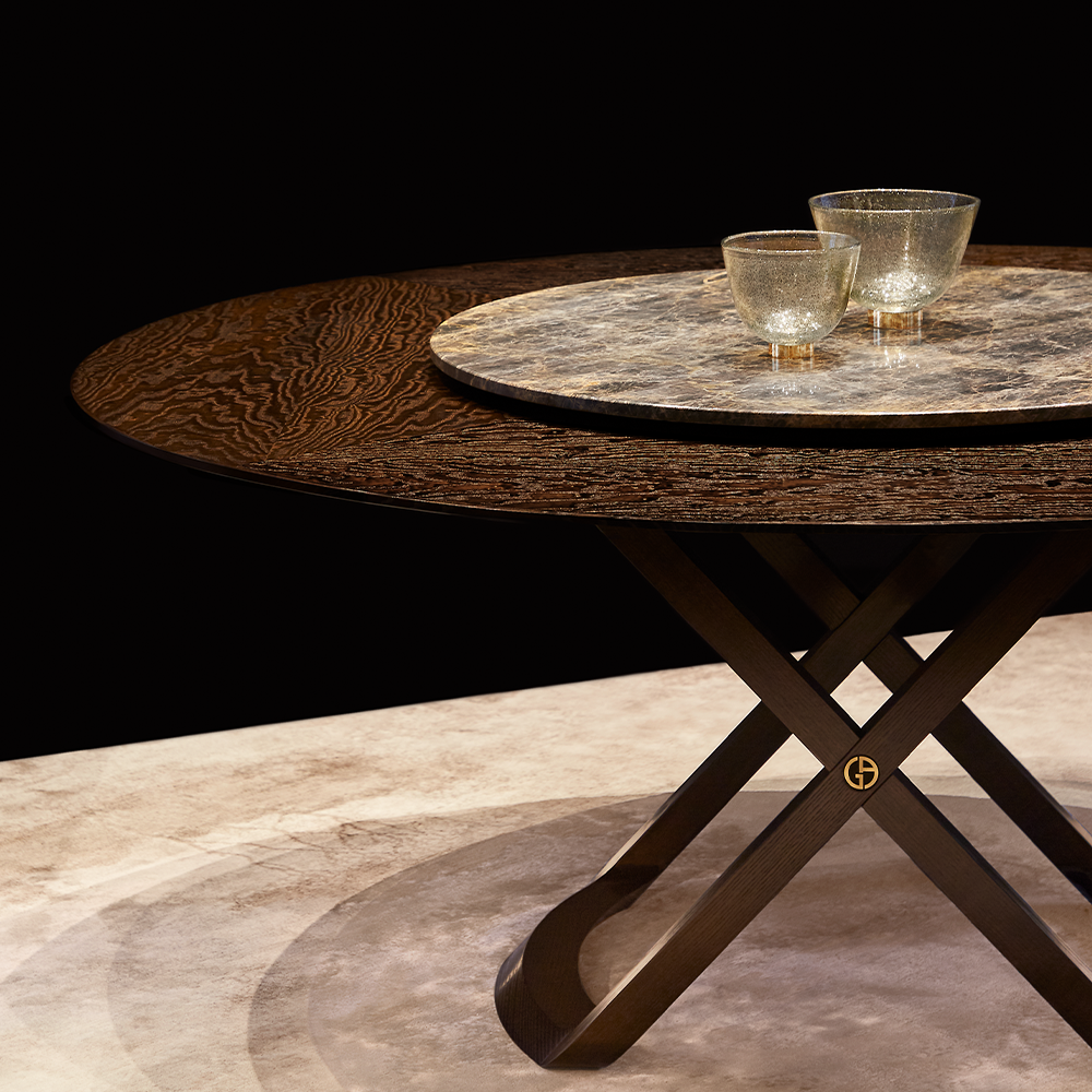 Planet Round Table by Armani/Casa