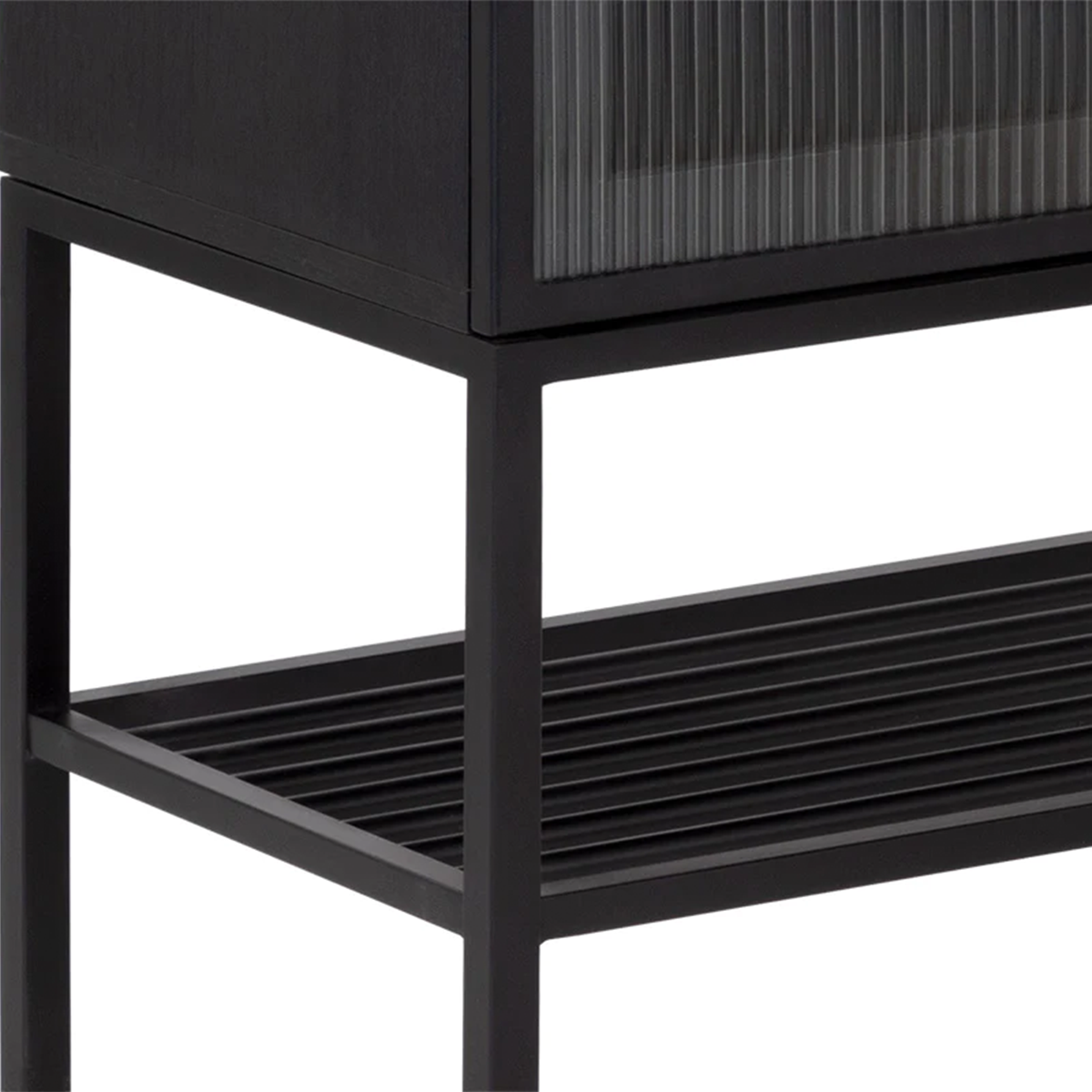 Renzo Entryway Cabinet Small by Sunpan Black 4