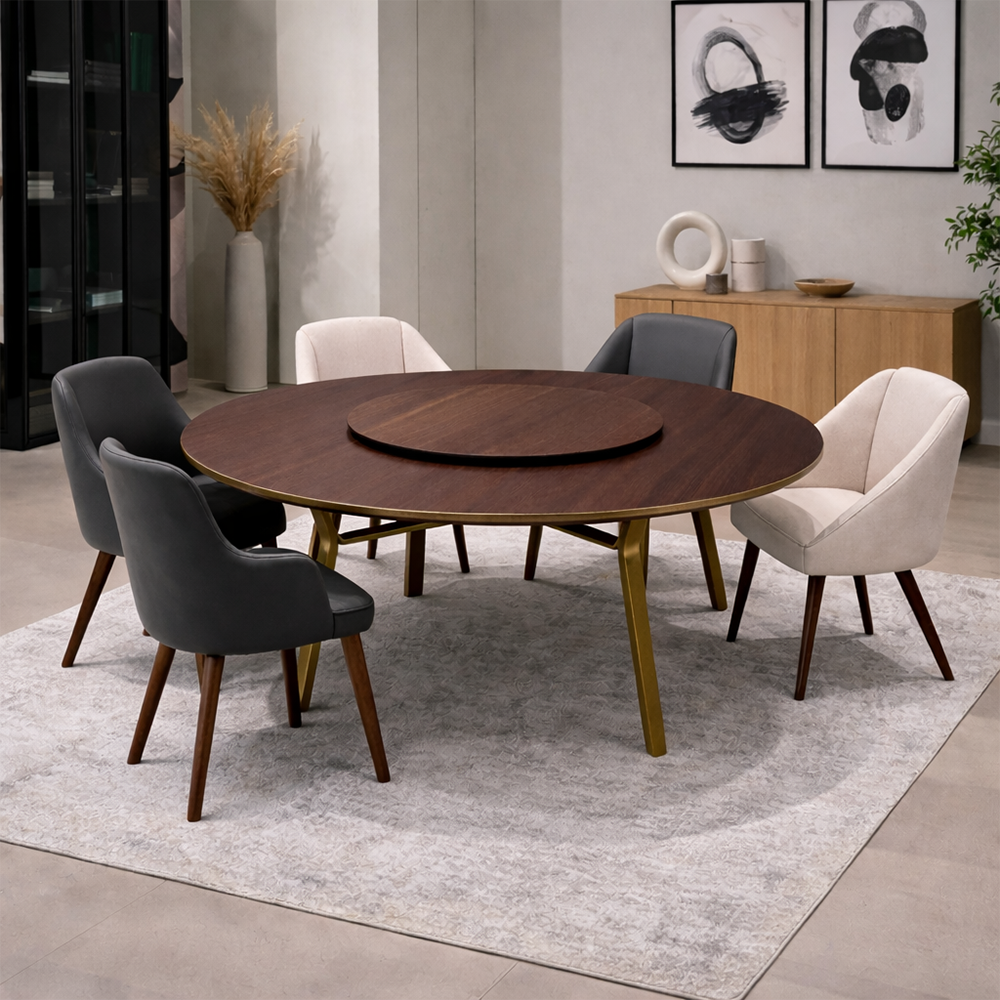 Iron Round Table by Chateau d'Ax Italia