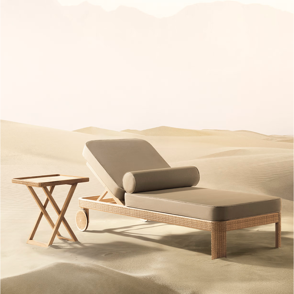Timothy Chaise Lounge by Armani/Casa