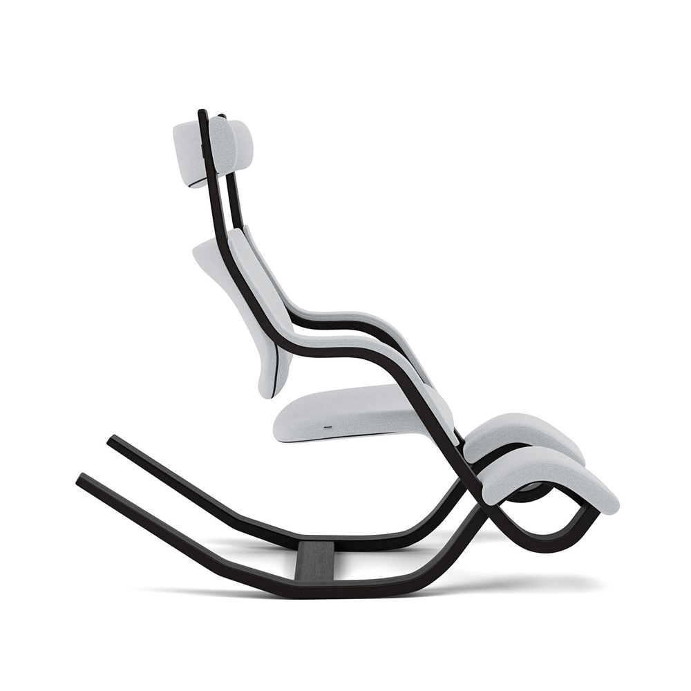 Gravity Chair by Varier - Side View - Light Grey