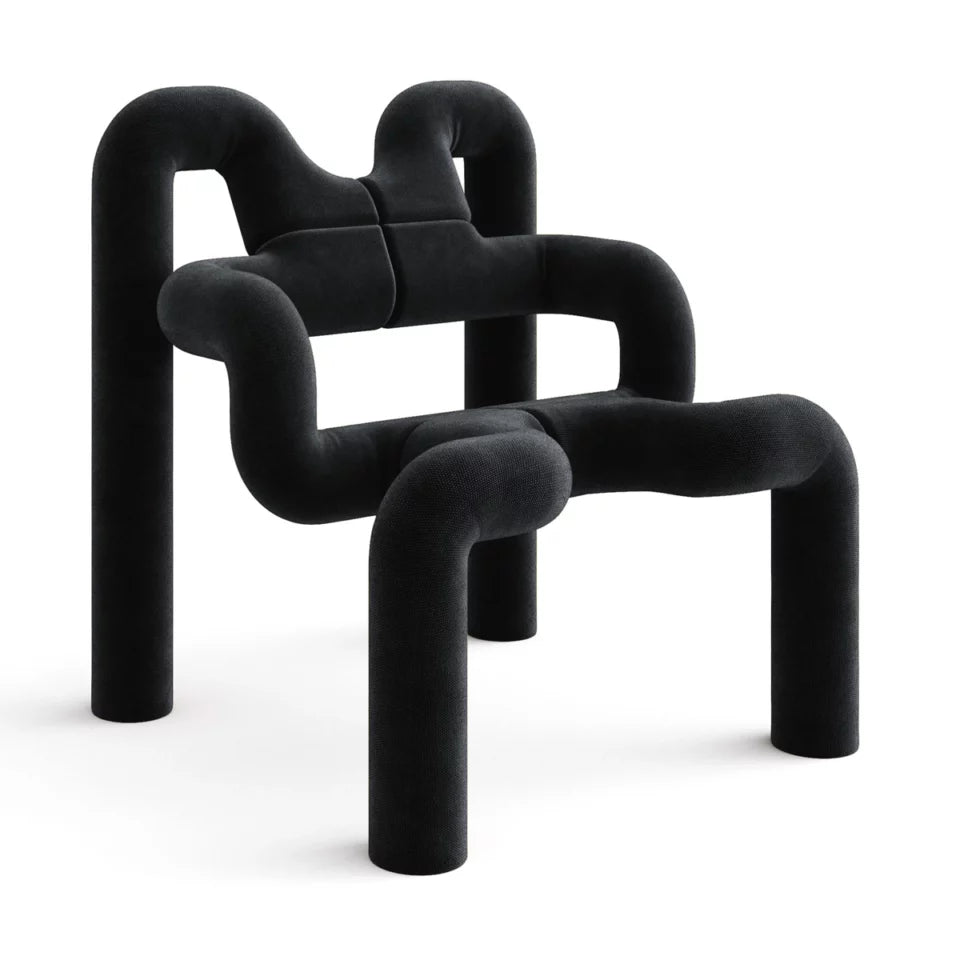 Ekstrem Chair by Varier - Black - View 2