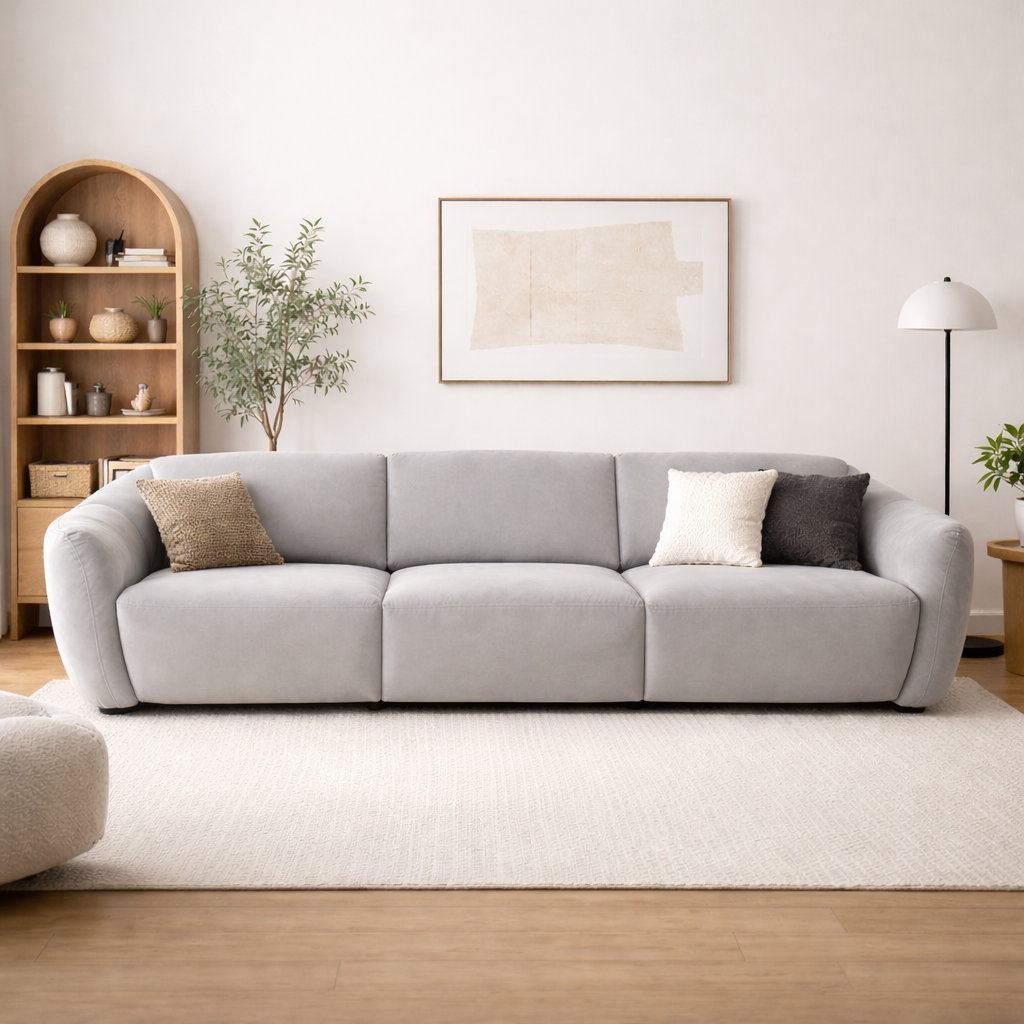 Venus 3 Seater Sofa Grey by Chateau d'Ax Italia
