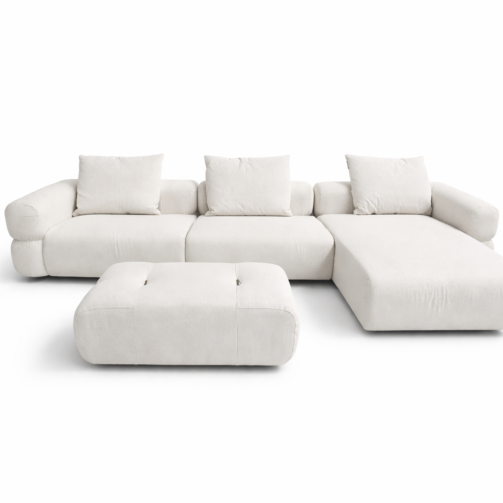 Artis 2 Seater Sofa with Chaise Lounge Right by Chateau d'Ax Italia