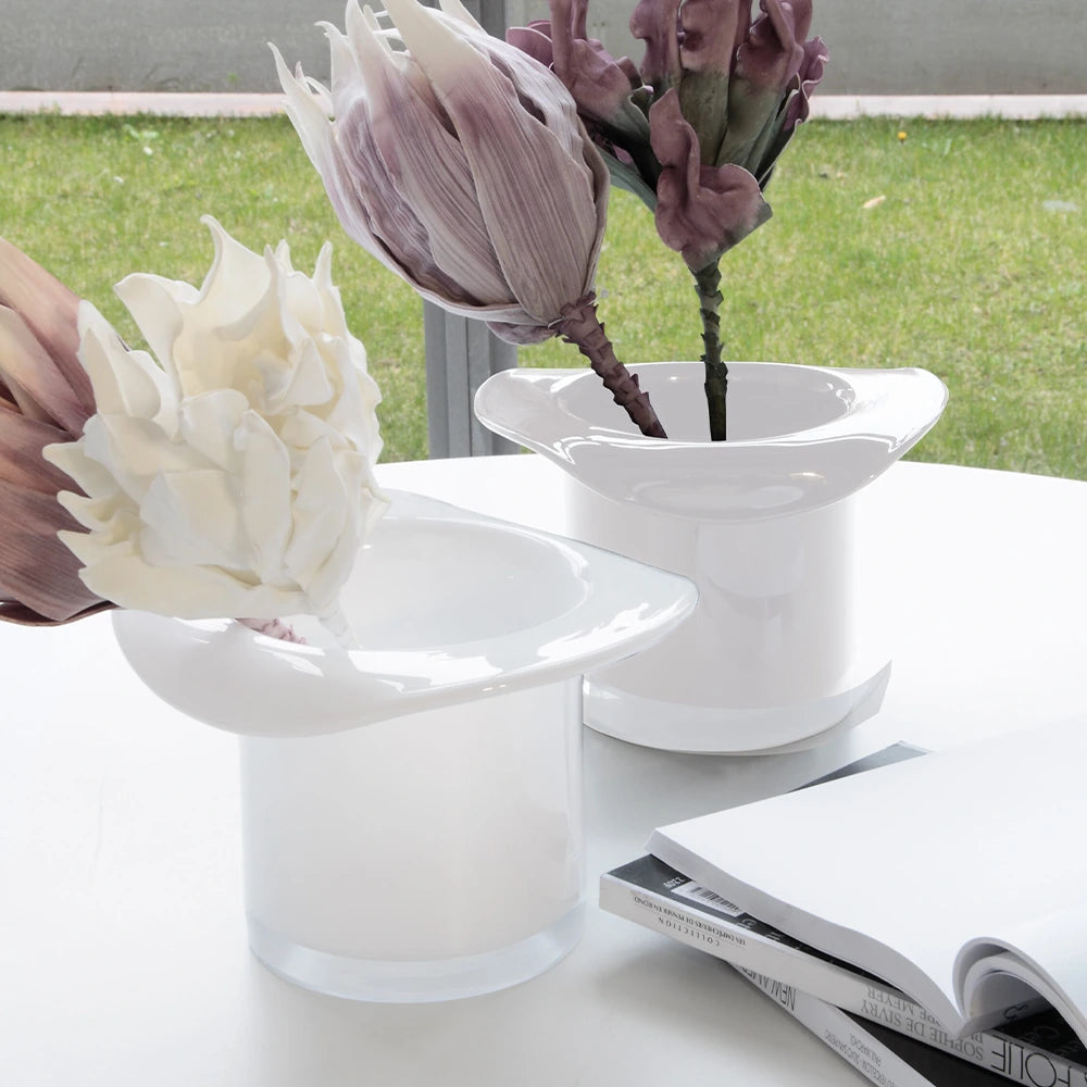 مزهرية زجاجية لكباريه من أدرياني إي روسي