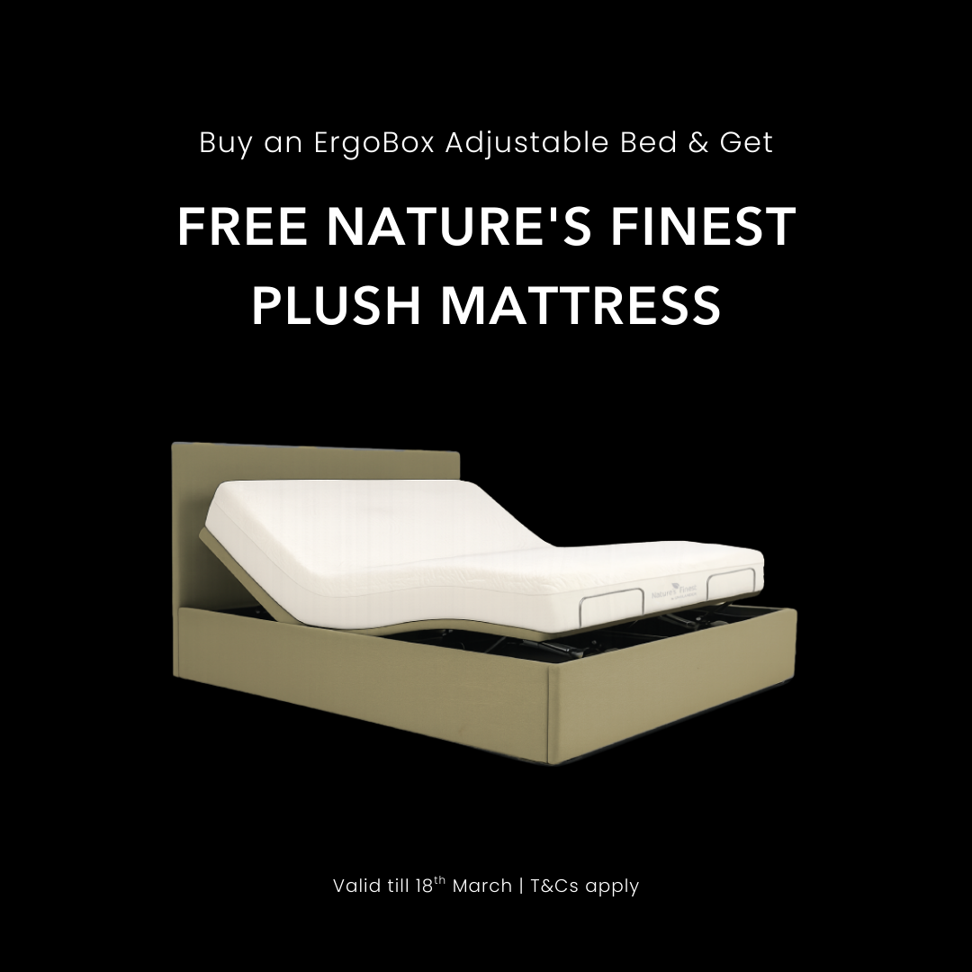 ErgoBox Side Opening Adjustable Bed by Ergomotion