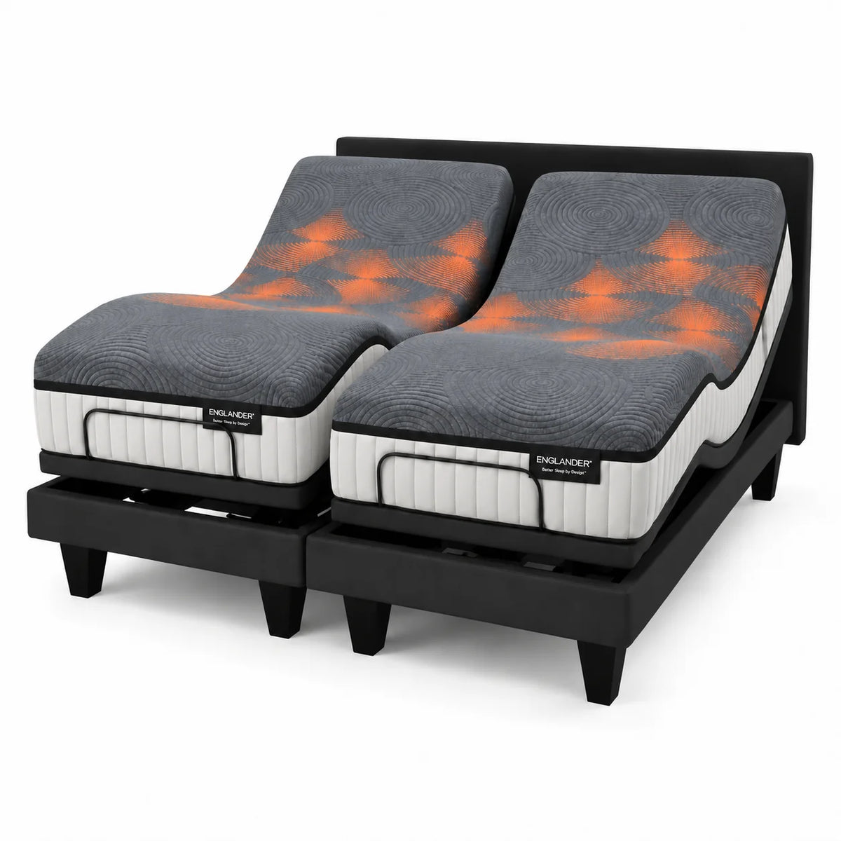 ErgoExpanding Adjustable Bed + Camberwell with Talalay Latex Mattress