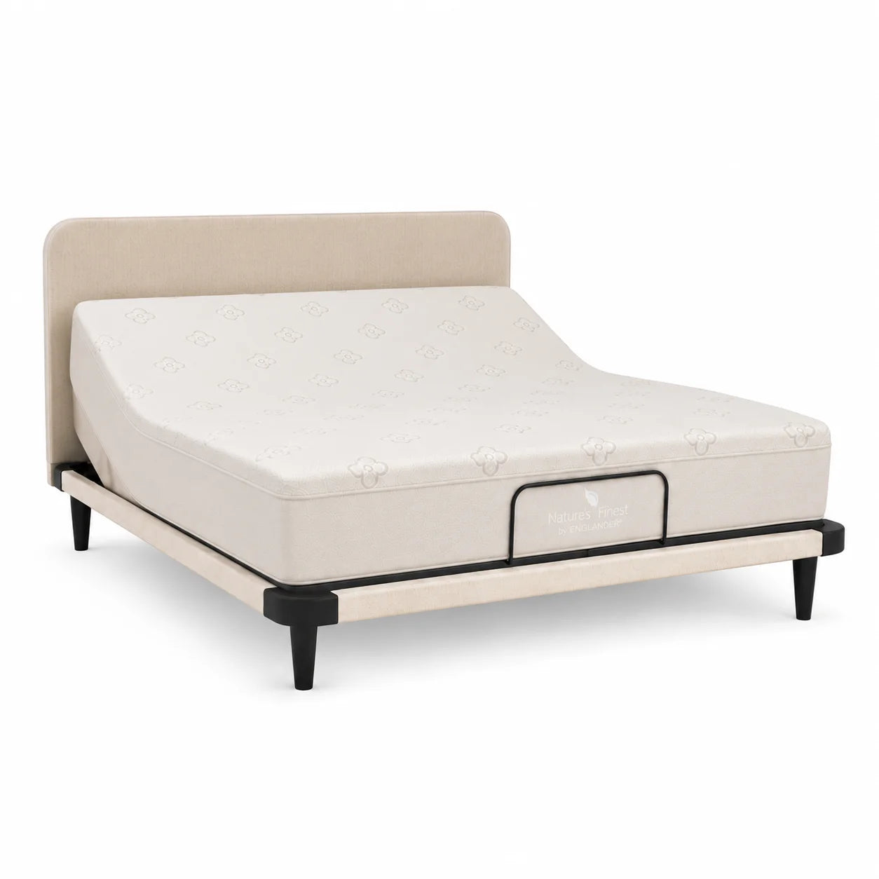 Ergo Slim Adjustable Bed + Nature's Finest Plush Mattress
