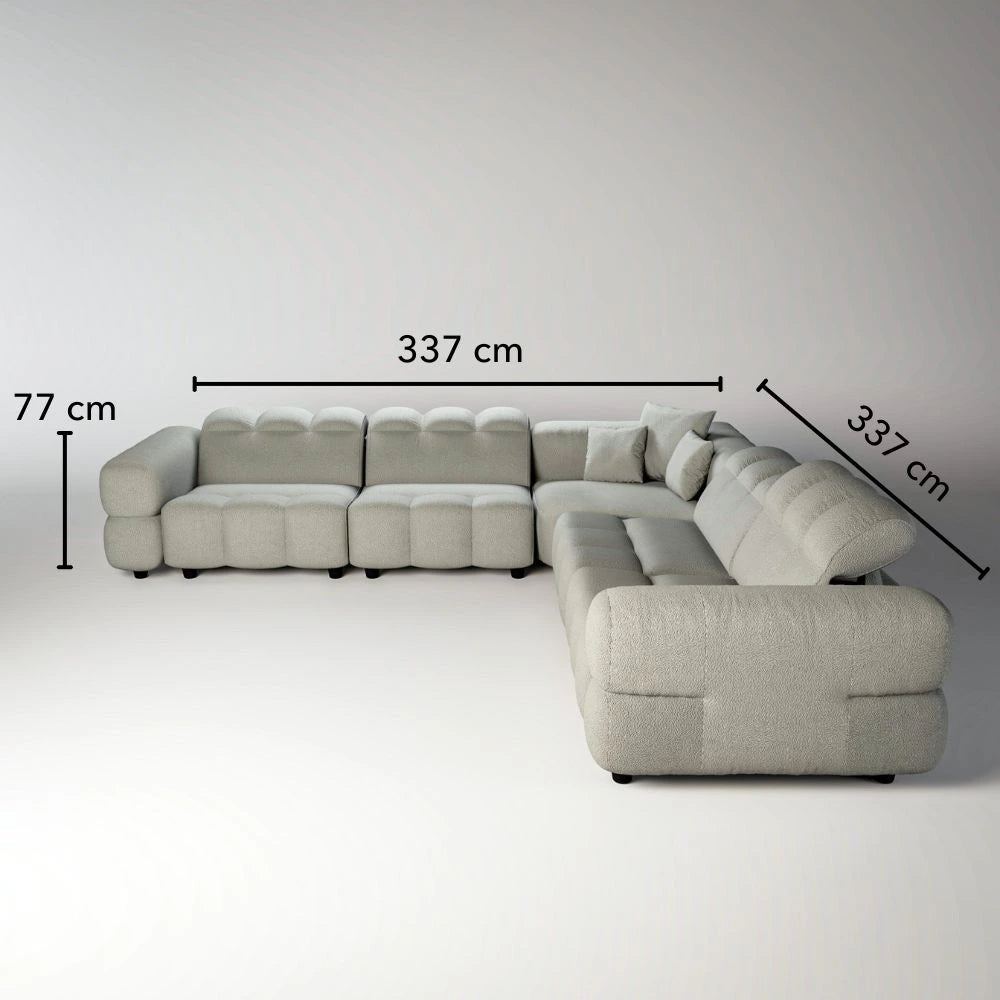 Roadster Corner Sofa By Chateau D'Ax Italia