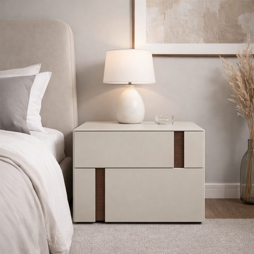 Tratto Bedside Table by Chateau d'Ax Italia