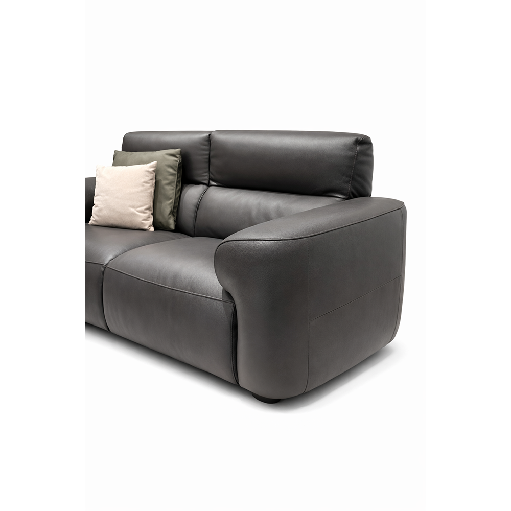 Wonka 2 Seater Sofa Leather by Chateau d'Ax Italia