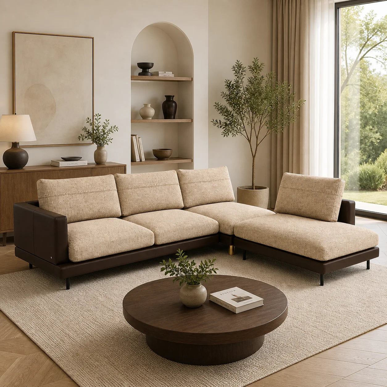 Sina (60) Left L-Shape Sofa by Rolf Benz