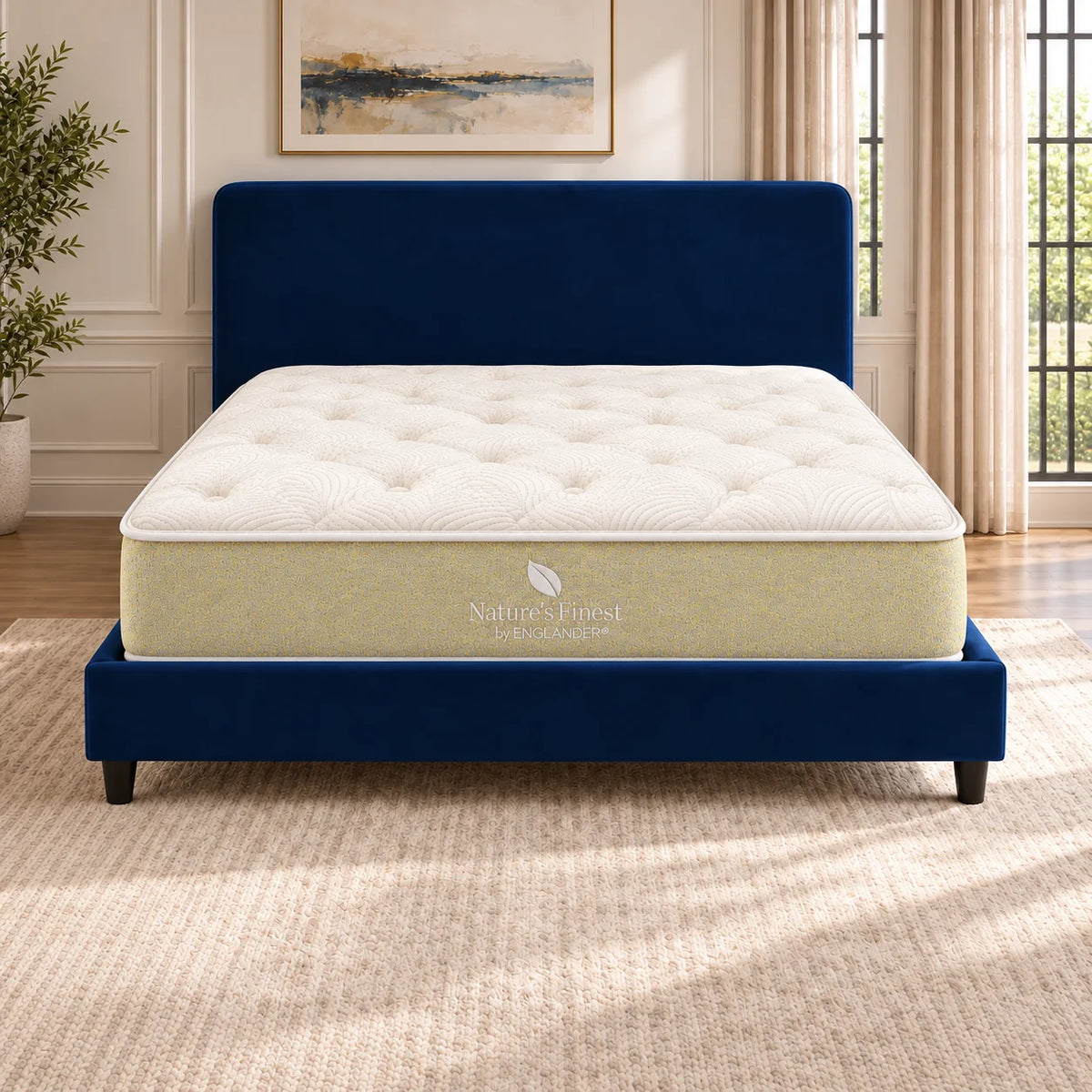 Nature's Finest Latex Tight Top Mattress by Englander