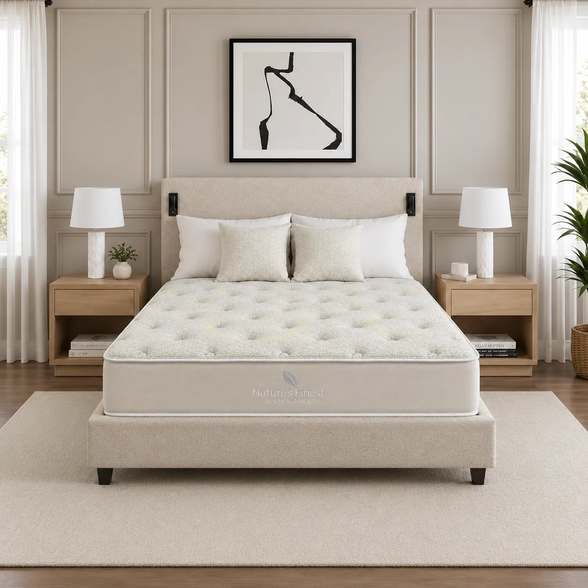 Nature's Finest Latex Tight Top Mattress by Englander