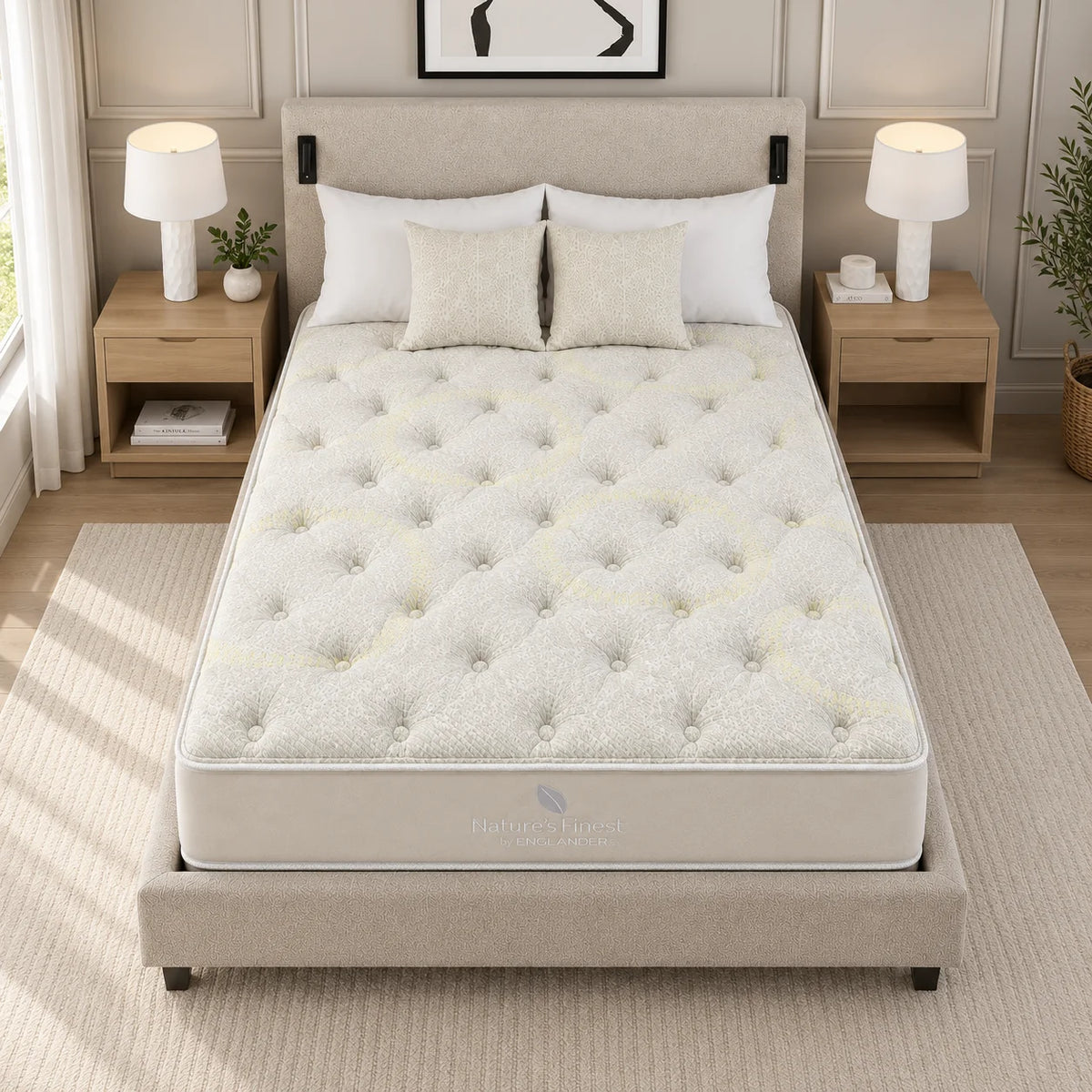 Nature's Finest Latex Tight Top Mattress by Englander
